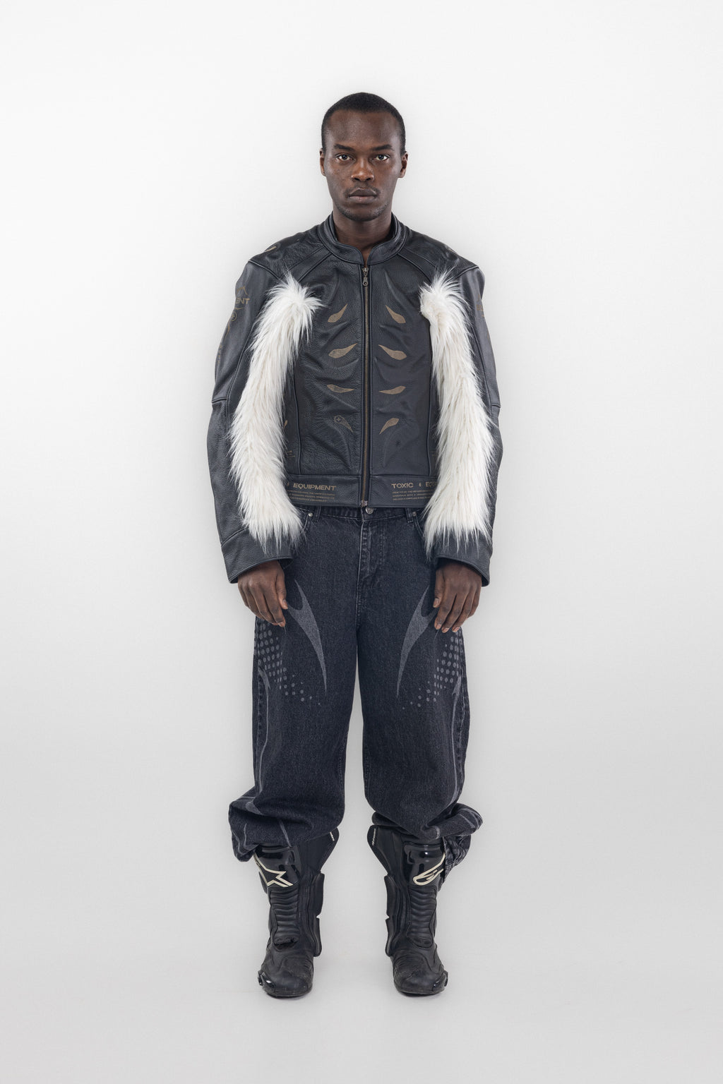 TOXIC FUR MOTO JACKET