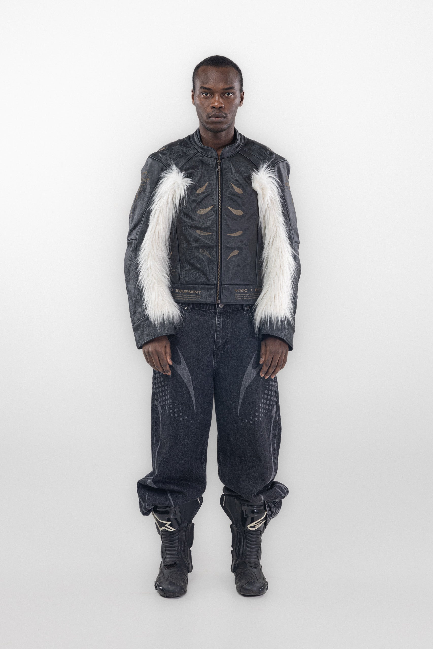 TOXIC FUR MOTO JACKET