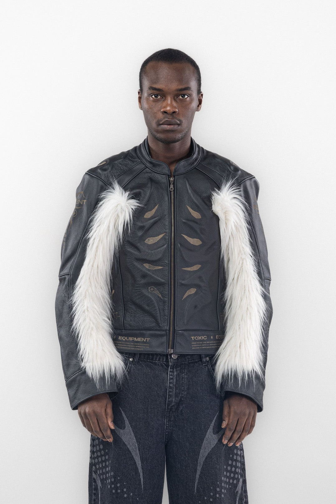 TOXIC FUR MOTO JACKET
