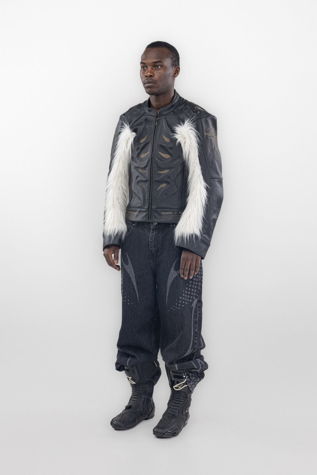TOXIC FUR MOTO JACKET