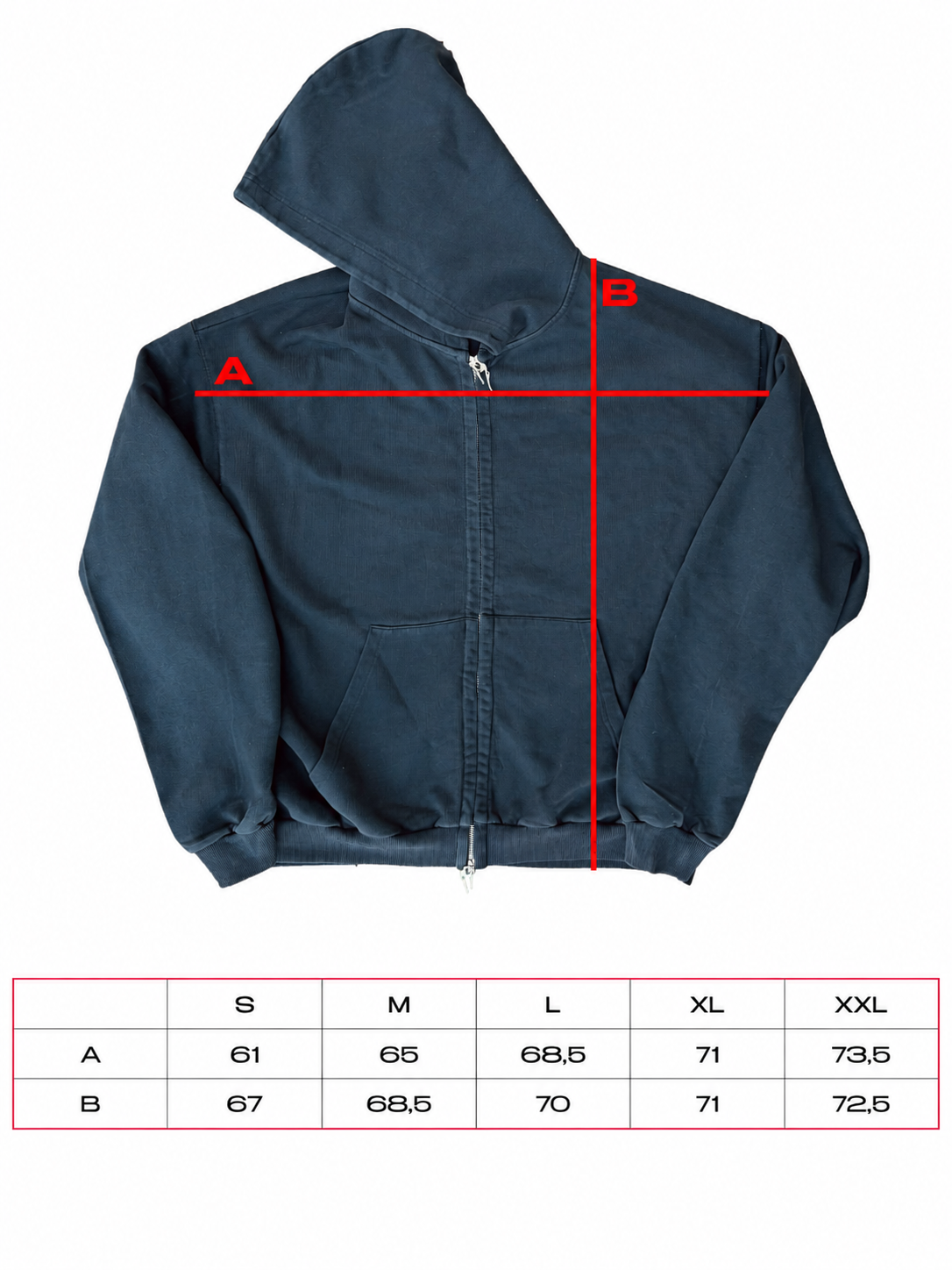 NAPOLEON ZIP HOODIE